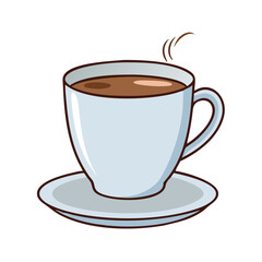 espresso cup vector icon, drinks vector illustration - simple illustration of espresso cup perfect for logos, and drinks-themed designs.