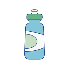sports drink bottle vector icon, drinks vector illustration - simple illustration of sports drink bottle perfect for logos, and drinks-themed designs.