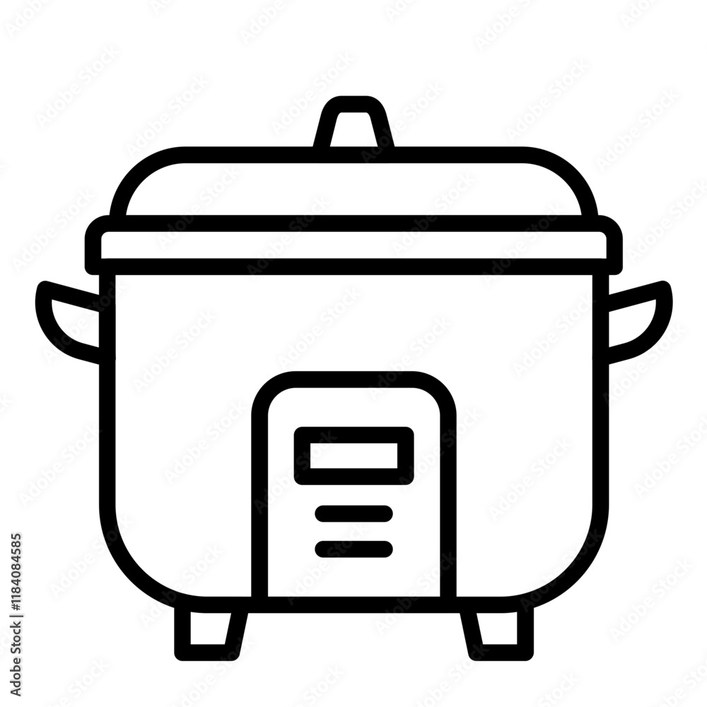 Poster Rice Cooker Icon