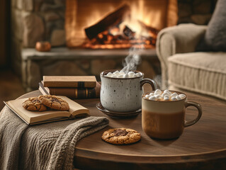 still life with coffee and cinnamon