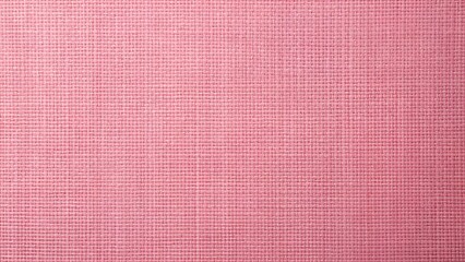 Fototapeta premium Close-Up Pink Textured Fabric Background, Burlap Linen Texture for Design Projects