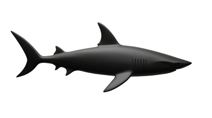 Obraz premium shark silhouette png