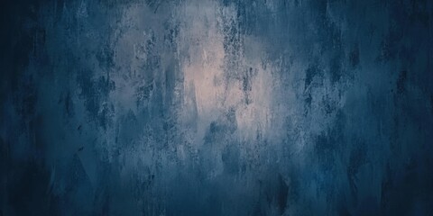 Fototapeta premium The design showcases an abstract textured background featuring soft blue hues and a rough, worn surface. It offers a modern and subtle aesthetic suitable for various creative projects