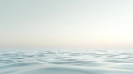 Obraz premium Gentle waves on a calm sea, creating a soothing and relaxing atmosphere often found in spa environments.