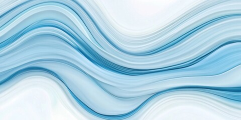 Soft blue hues blend into organic transitions, creating a calming atmosphere. The textured surface shows artistic wear, perfect for backgrounds and design elements