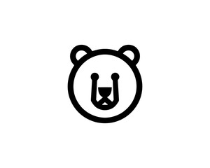 silhouette of a bear