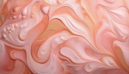 Fototapeta premium marbled pink and peach background