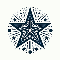 Obraz premium abstract star design