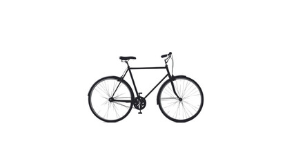 Naklejka premium bicycle silhouette png