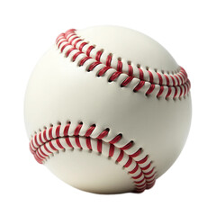 Baseball on transparent background