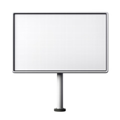 Blank advertising billboard ready for promotion