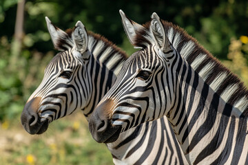 Image of a beautiful animals in zoo generative AI