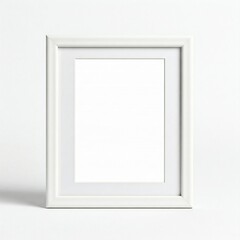 white frame