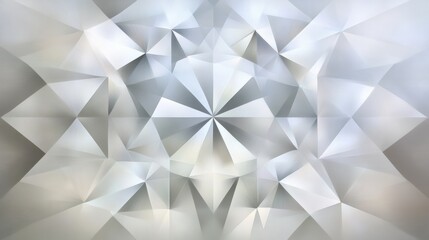 Obraz premium Abstract Geometric Shapes in Soft Gray Tones and Texture