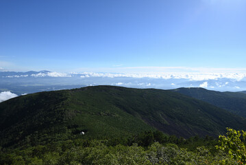 Climbing Mt. Tateshina, Nagano, Japan