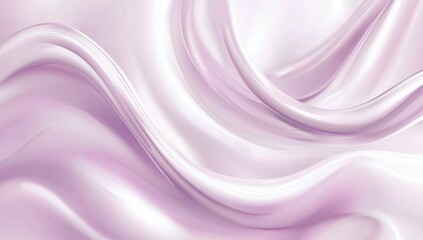 Obraz premium Lavender Satin Silk Fabric Flowing Elegance Background Texture