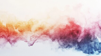 Fototapeta premium A sheet of white watercolor paper texture as background
