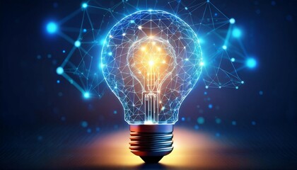 light bulbs concept creative idea with innovative technology and creativity concept of idea and innovation