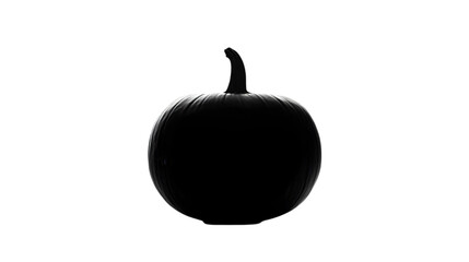 Obraz premium pumpkin silhouette png