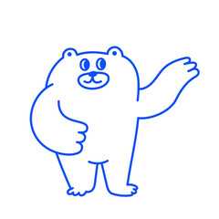 Vector logo design template and graphic elements for advertising, branding, posters and banners, funny cartoon illustrations with smiling character and mascot, abstract stickers and line icons