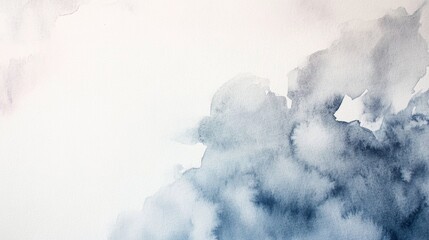 Fototapeta premium A sheet of white watercolor paper texture as background