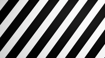Obraz premium Bold black and white diagonal stripes create a graphic, modern design. Perfect for backgrounds or textures.