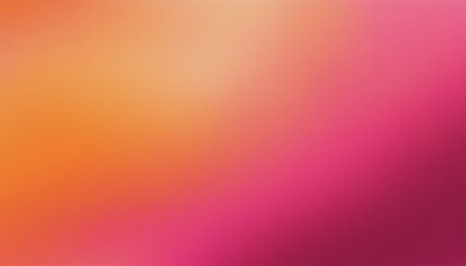 Obraz premium summary pink orange gradient with grain noise texture illustration