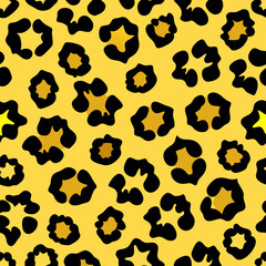 Leopard Print Seamless Vector Pattern – Bold Design