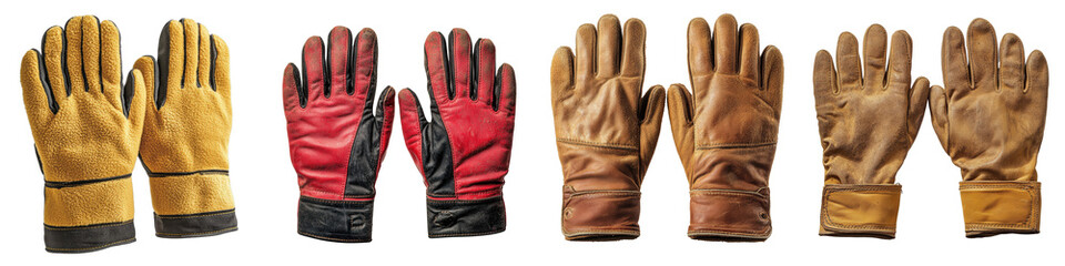 Pair of Stitched Gloves for Crafting and DIY Projects, Perfect for Various Creative Hands-On Activities
