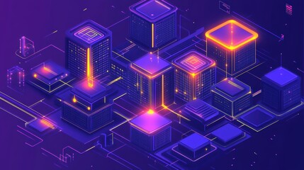 Implementing blockchain and gigapixel connectivity in technology ecosystems