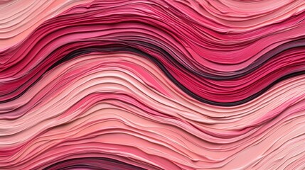 Abstract Pink and Red Wave Pattern Textured Swirls Background