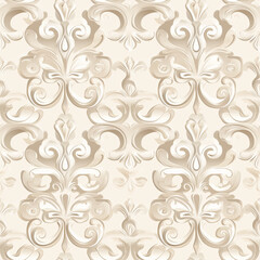 Subtle Elegance - Seamless Abstract Vintage Beige Texture Pattern Background for Design Projects
