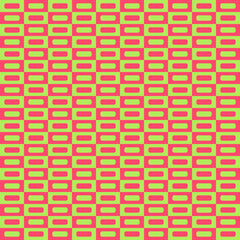 Red and green rectangles mosaic pattern 