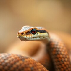 Fototapeta premium close up of a snake