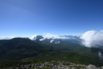 Climbing Mt. Tateshina, Nagano, Japan