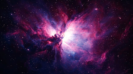 Cosmic Nebula: A breathtaking view into the vibrant heart of a distant galaxy, showcasing the stunning colors and celestial wonders of the universe.