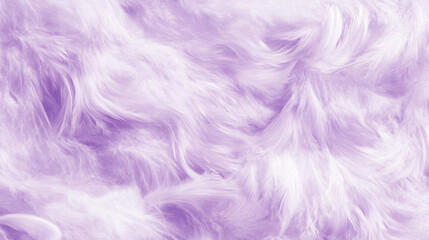 "Soft White Feathers in Violet Hues - Elegant Wallpaper & Background Image"