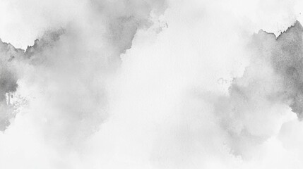 Soft light gray watercolor paper creates a delicate and elegant backdrop for artistic expression, perfect for various creative projects and crafts