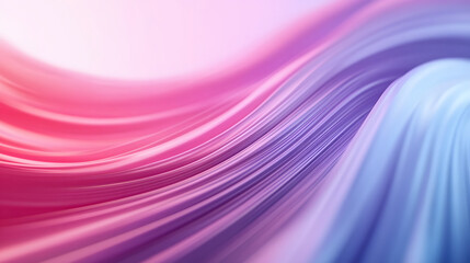 Abstract Pink and Blue Swirling Wave Pattern Design