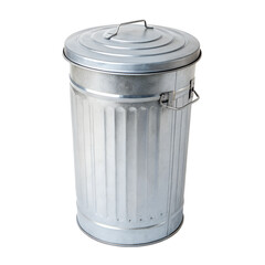 trash can isolated on white background