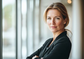 Mixed race businesswoman, professional businesswoman portrait