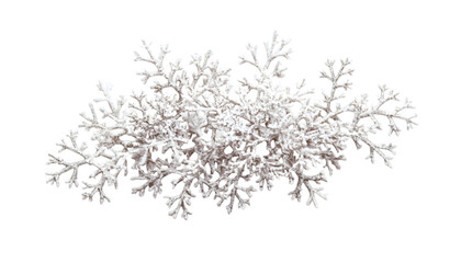 Crisp and Frosty Snowflake Cluster