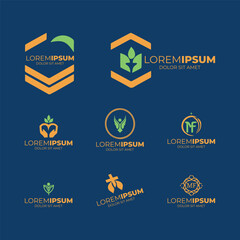Logo template design