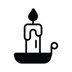 Decorative candle creating a serene and relaxing ambiance