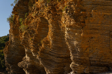 layered rosk, photo wallpaper backgroundground