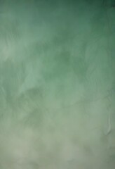 Muted green gradient background with a soft, hazy texture resembling worn paper or aged film , texture, analog