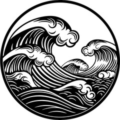 Abstract Wave Background Design | Vector Template