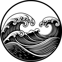 Abstract Wave Background Design | Vector Template