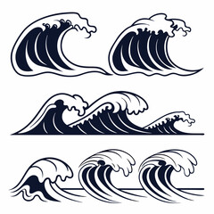 Abstract Wave Background Design | Vector Template