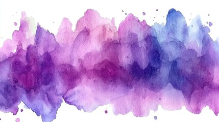  Watercolor Pastels: Soft watercolor splashes in pastel shades of pink, lavender, and pale blue blending together in an abstract pattern